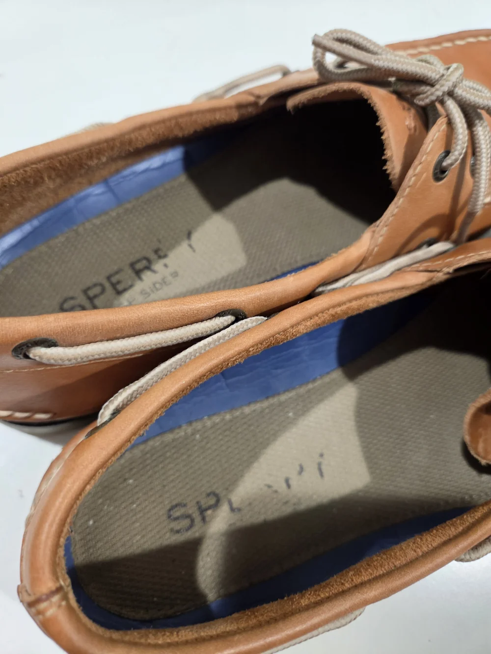 Sperry Authentic Original 2-Eye Leather Boat Shoes Brown Men’s 13